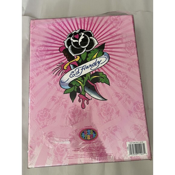 Lisa Frank Ed Hardy Stationery Set Undated Planner Mouse Pad Desk Tray - Picture 4 of 5